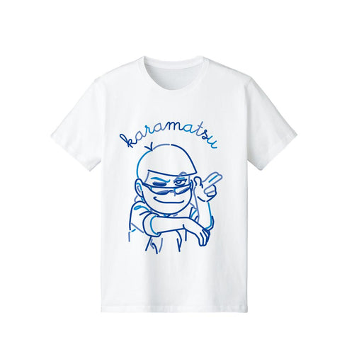『おそ松さん』カラ松 ラインアート Tシャツメンズ【202509再販】